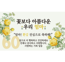 얼리버드 혜택 환갑현수막 상품 베스트 8